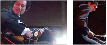 Yoshiaki Miyanoue...guitar, Kohei Ohta...drums