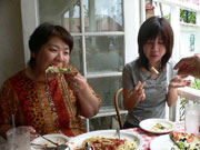 Lunch�̓s�U�ƃp�X�^ 