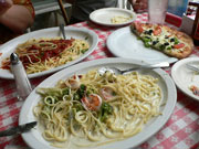 Lunch�̓s�U�ƃp�X�^ 