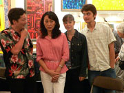 実穂子さんのご家族と